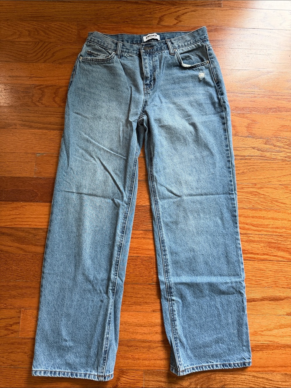 RSQ Women's Straight Leg Jeans in Light Blue